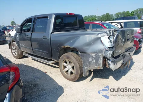 2008 Nissan Titan Se из США, поврежденный, VIN 1N6AA07C68N313194